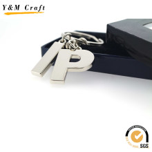 Lindo anel chave de metal personalizado casal (y03846)